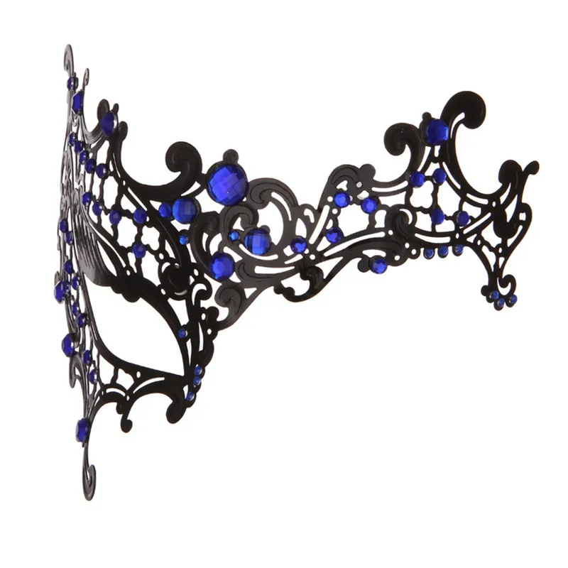 Masques demi-visage en biscuits à un œil pour Halloween, accessoires de cosplay sexy, robe de paupières, jeux de rôles, vacances, Noël