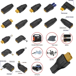 XT60 Male Female to EC5 Female Plug Type-c DC Male Female Connector Plug Adapter 5.5 2.5 2.1mm 7.4x5.0mm 7909 to XT60 Connector