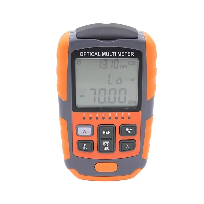 LKS260 Series All-in-One Mini OPM Handheld Power Meter With Wavelength Memory Function Fiber Optic Testing Equipment