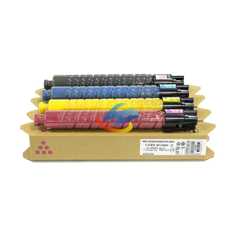 

1PCS MPC306 Toner Cartridge for Ricoh Aficio MPC306 MPC307 MPC406 MPC407 High Quality Refill Toner Cartridge CMY/110g BK/260g