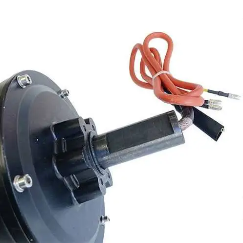 محرك عزم دوران عالي بدون أسنان من جانب واحد، سرعة منخفضة، 13-16 بوصة 100 نيوتن متر