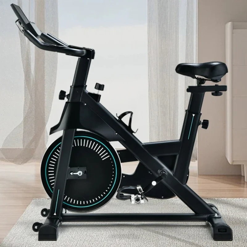Compact Magnetic Resistance Indoor Spinning Bike Quiet Running Stationary Bicycle for Small Home Cardio Exercise New