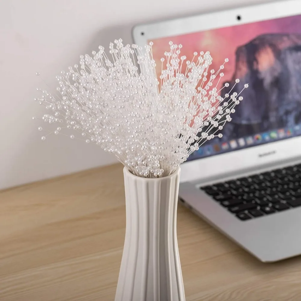 10 Teile/Bündel Braut Hochzeit Perle Bouquet Party Dekoration Perle String Bead Kranz Party Fotografie Prop Decor DIY Zubehör – Detail 4