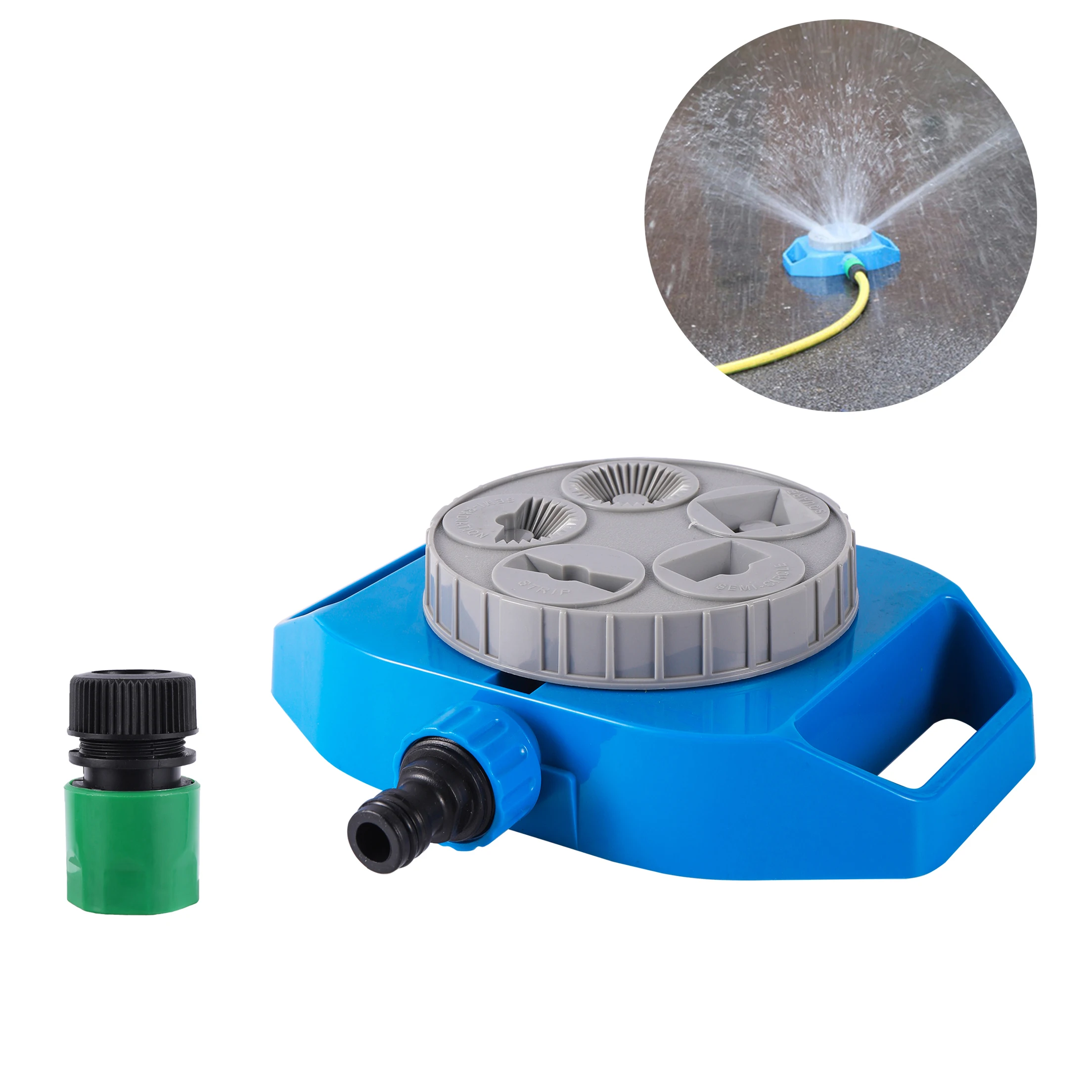 Garden 5 Function Sprinkler Garden Plant Flower Watering Sprinkler Multipurpose Lawn Agriculture Irrigation Tie Quick Connector