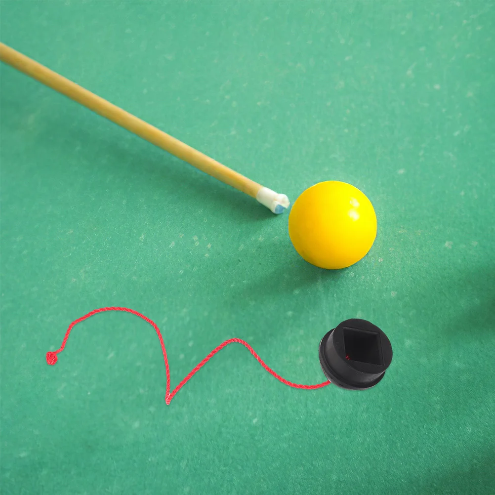 

4Pcs Pool Chalk Holder Rubber Snooker Cue Chalk Holder Compact Portable Billiard Supply for Pool Table Sticks Supplies