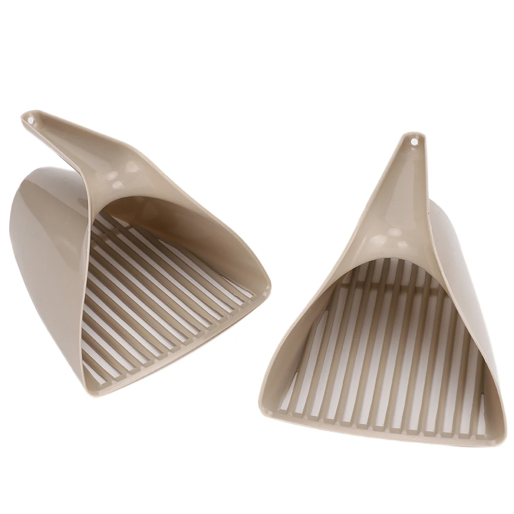 / Set Cat Litter Boxes Shovel Cleaning Tool Cat Toilet Plastic Shovel Scoop With Handle Cat Litter Shovel Shovel With Handle_voghion.com