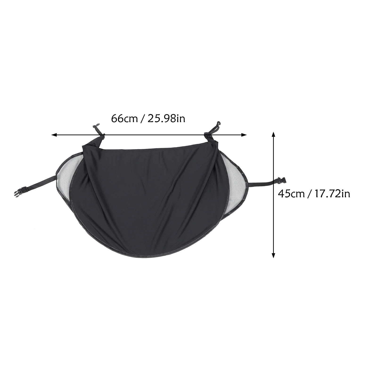 غطاء ممتد لعربة الأطفال بمظلة عالمية للحماية من الأشعة فوق البنفسجية في الهواء الطلق وغطاء من الألياف اللدنة لعربة الأطفال الرضع