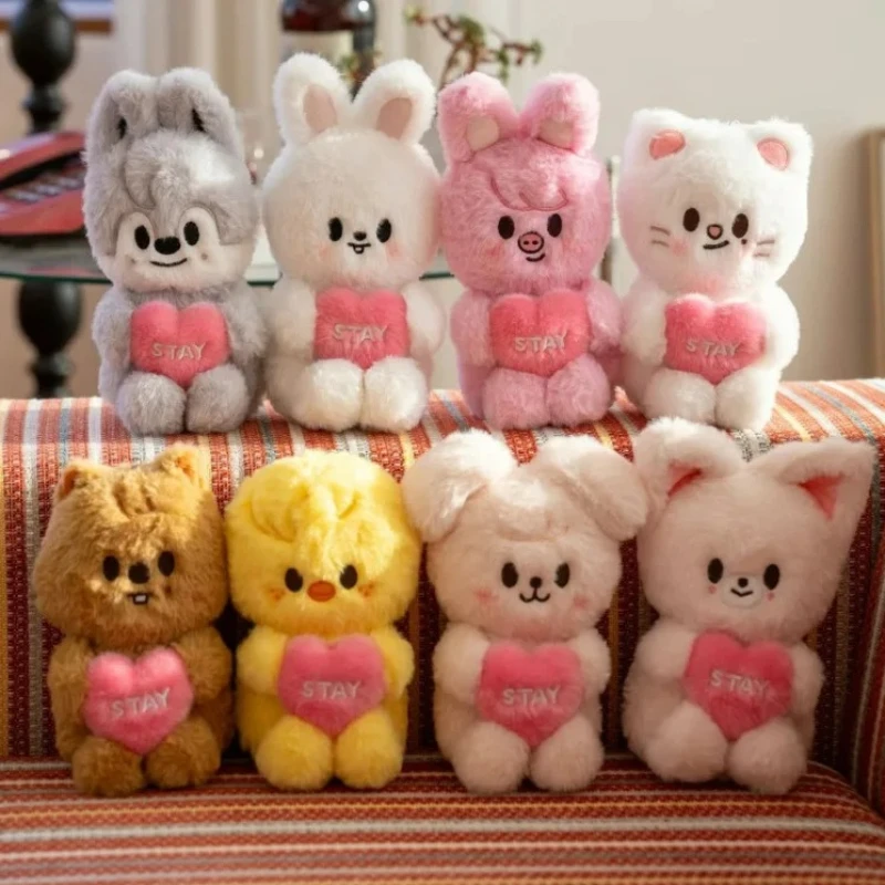 

New SKZOO Stray Kids Silent Plush Doll Love Collection Decorative Ornament Gift Kpop In Stock