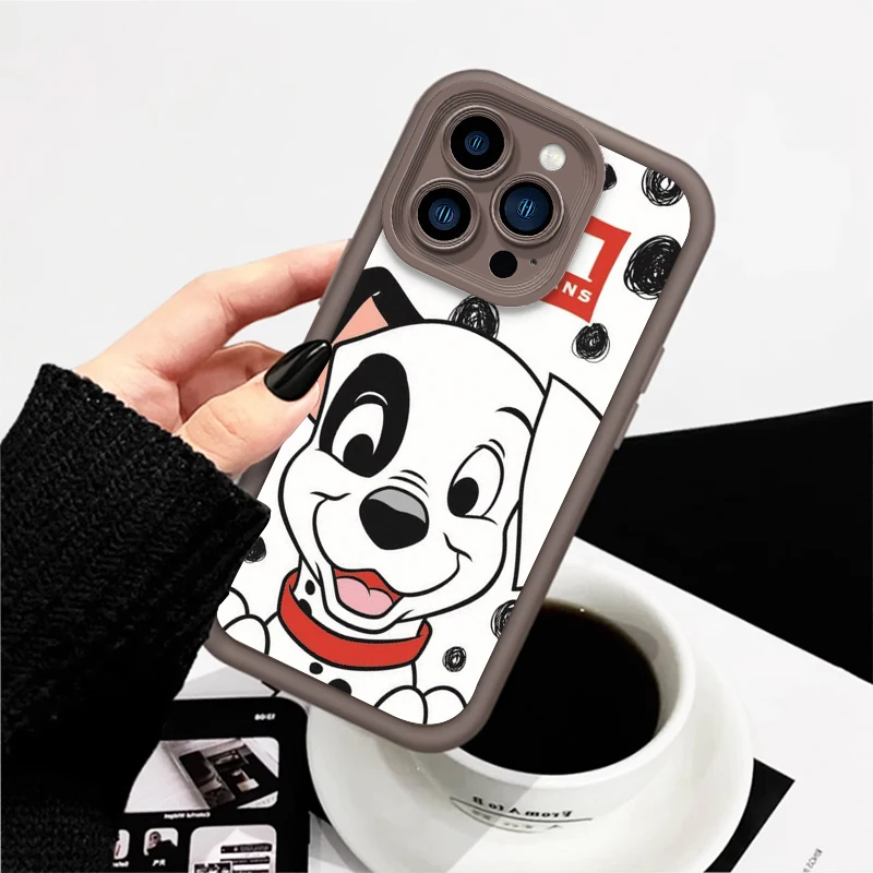 Disney 101 Dalmatians Dog Eye Ladder For Apple iPhone 15 14 13 12 11 XS XR X Pro Max Plus TPU Phone Case