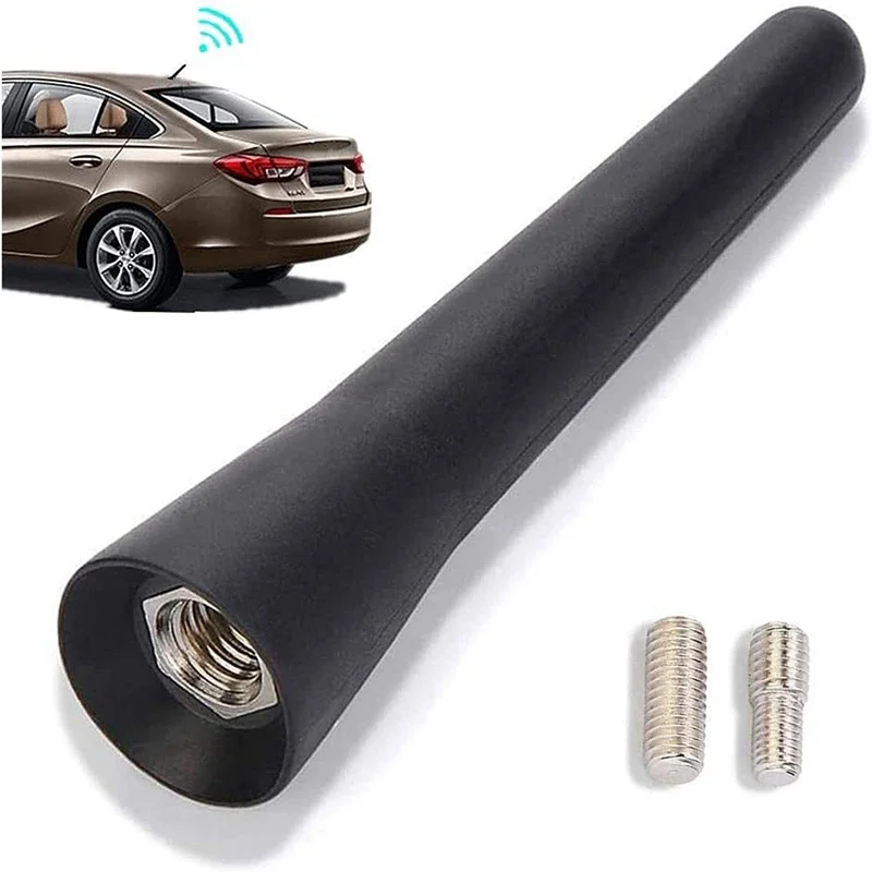 

6.5 cm Universal Car Antenna Radio Accessories for Fiat 500 Punto Bravo Stilo Panda Abarth 500 Decal