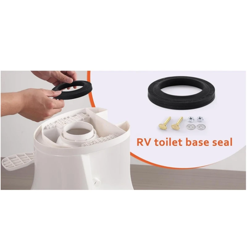

Toilets Waste Ball Seal RV Toilet Seal Kit 12524 For RV Toilet Replacement Parts