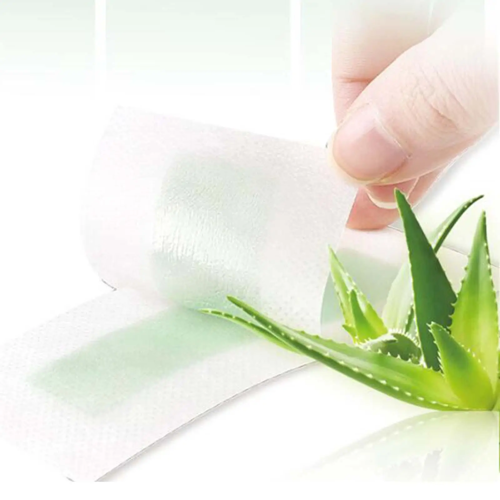 Facial Body Hair Removal Wax Strips 24pcs Cold Non Woven Paper for Women Bikini Lip Eyebrow Arm Leg Kit - view 3