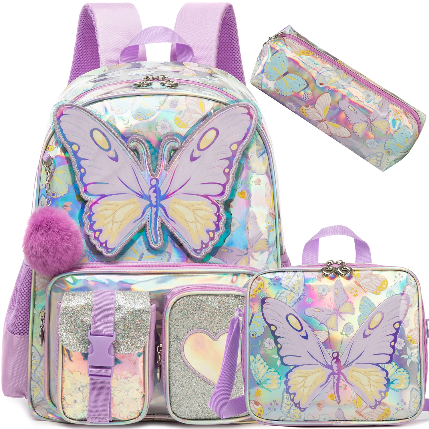 School Backpack for Boys Kids Backpack for Boys Primary School Daypack Elementary Students Kids Schoolbag with Lunch Bag