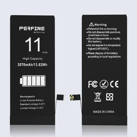 Perfine Battery for iphone 5SE 6S 7 8 Plus 11 SE 2020/2016 Replacement Battery with Repair Tool kit