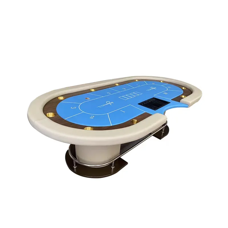 Texas Hold'em table set, high-end club table, set professional table cover matching