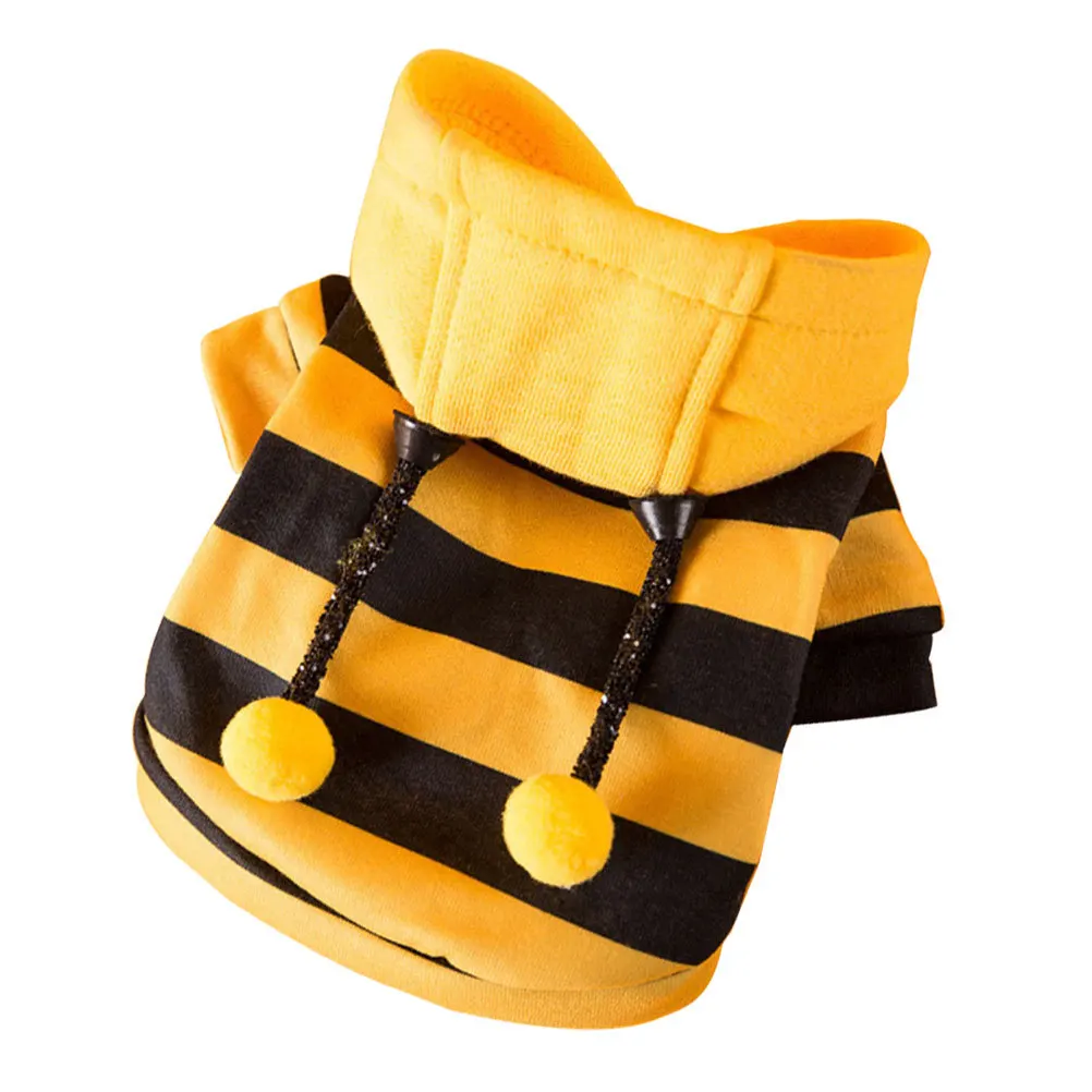 

Dog Clothes Winter Warm Hooded Pet Outfit Fleece Puppy Sweater Comfortable Easy-Wear Costume for Festive Photos Fun