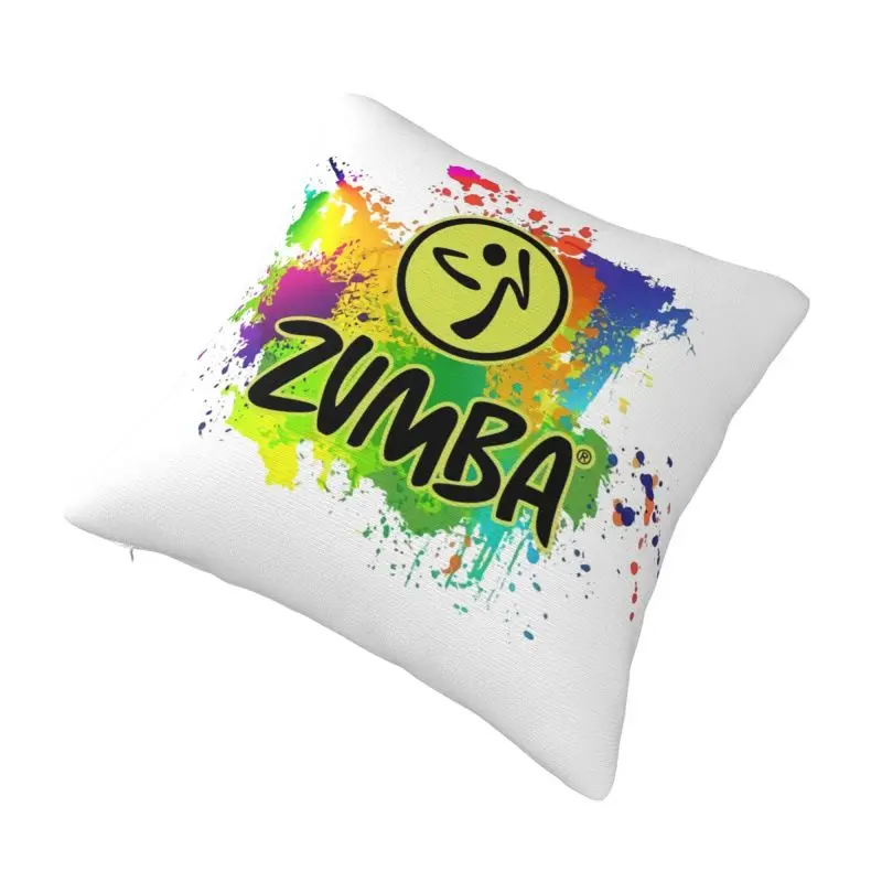 Custom Fashion Zumbas Yoga Sport Cushion Cover 45x45cm Soft Throw Pillow for Sofa Car Square Pillowcase