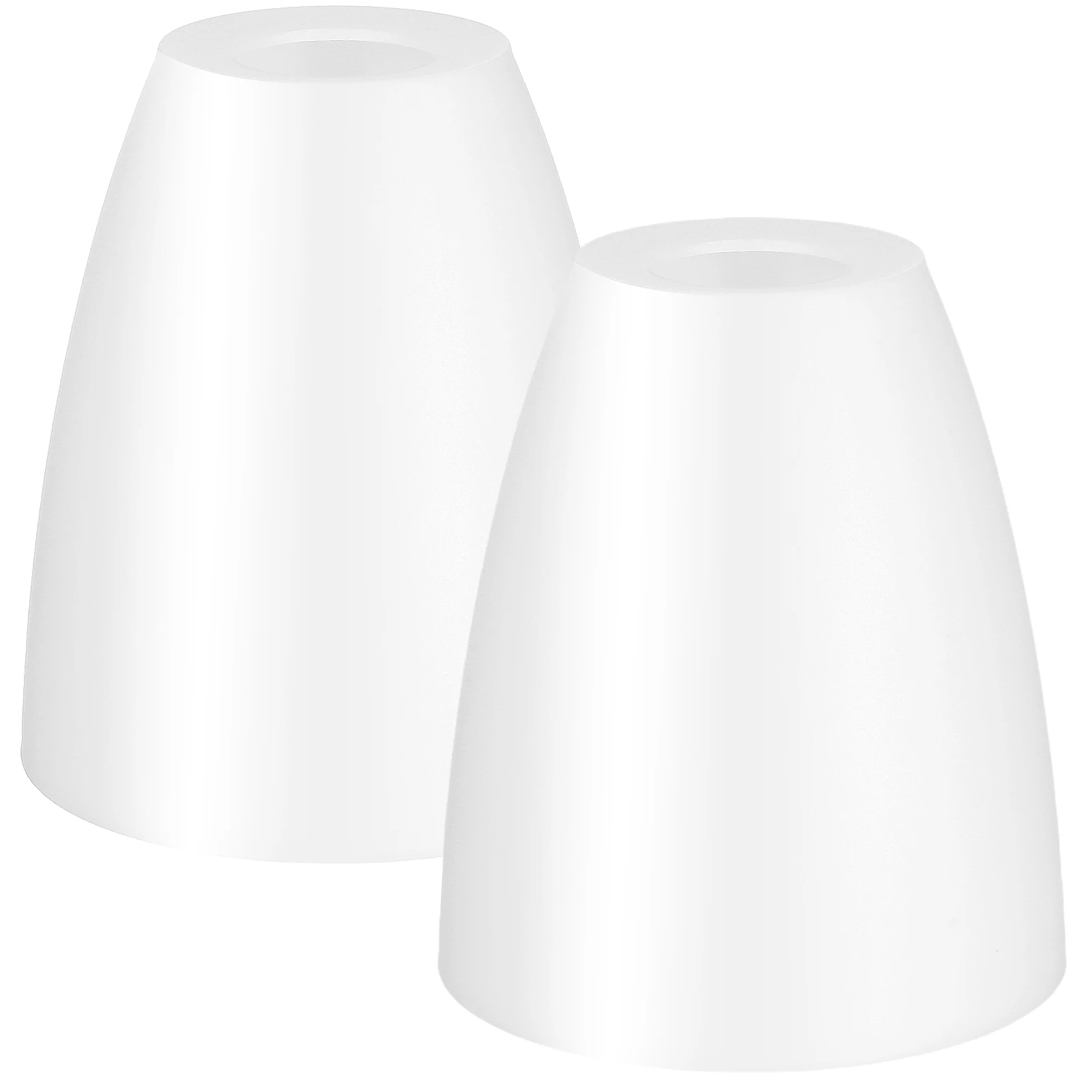 

2pcs Plastic Lampshades Floor Light Shades Replacement For Bedroom Office Bedside Table Lamp Cover Hanging Desk Wall Simple