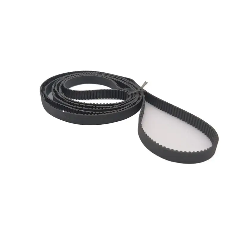 S2M 450 Synchronous Belt S2M-8 Closed-loop Rubber Timing Belts Width 10mm 12mm 18mm STD Black Timing Belt Length 450mm