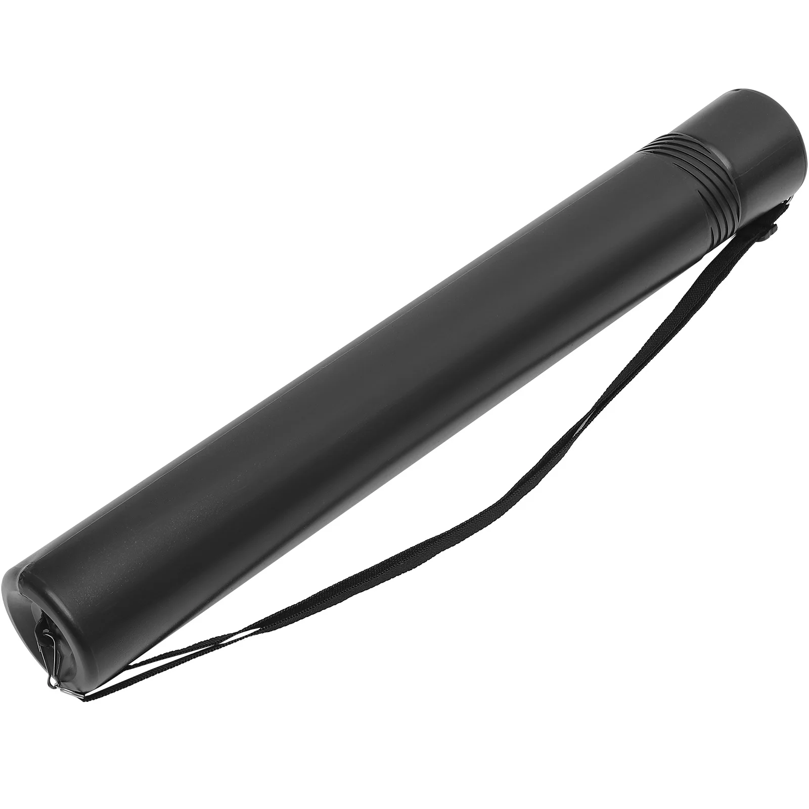 Tubo de póster extensible telescópico, correa de hombro ajustable de plástico, almacenamiento de obras de arte, Estuche de transporte de dibujo de correo