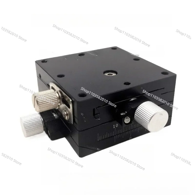XYZ multi-axis combination dovetail groove displacement table LWF25/40/60 precision manual fine-tuning linear lifting sliding