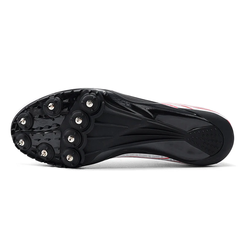 2025 New Men Women Track and Field Shoes Non Slip Spiked Running Shoes Comfortable Outdoor Sneakers Low Top Track Training Shoes