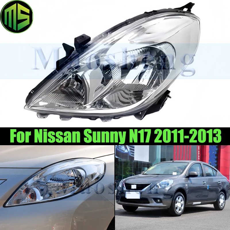 

Maosheng Front Bumper Head Light Head Lamp For Nissan Sunny Almera N17 2011-2013 Headlight Headlamp Front Turn Signal Light