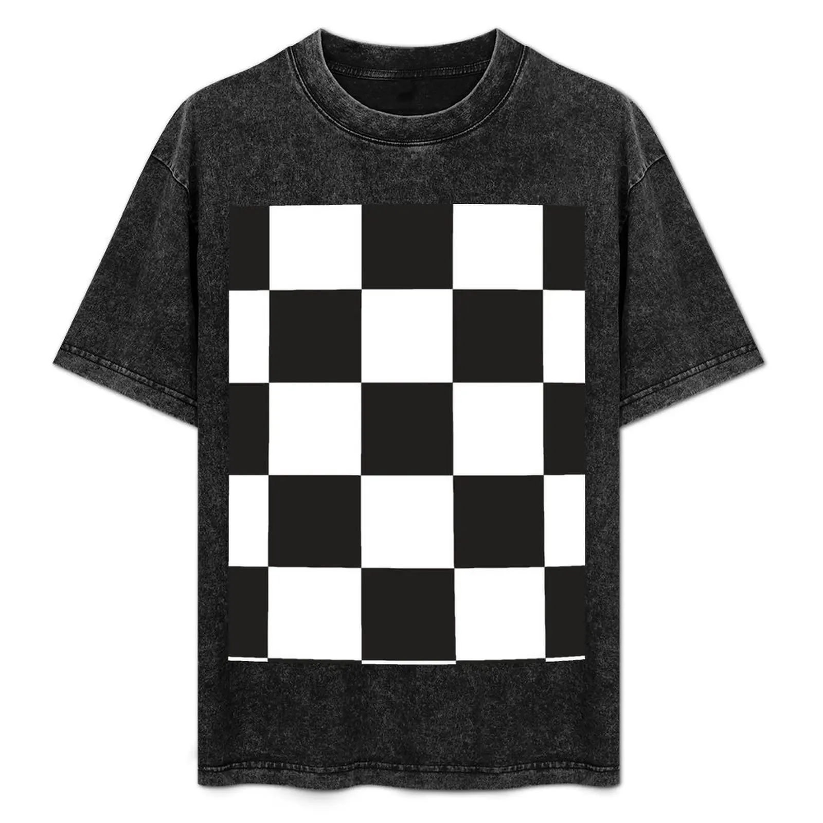 

Black and White Checkerboard Chess square pattern HD High Quality Online Store T-Shirt Clothing Men's t-shirts