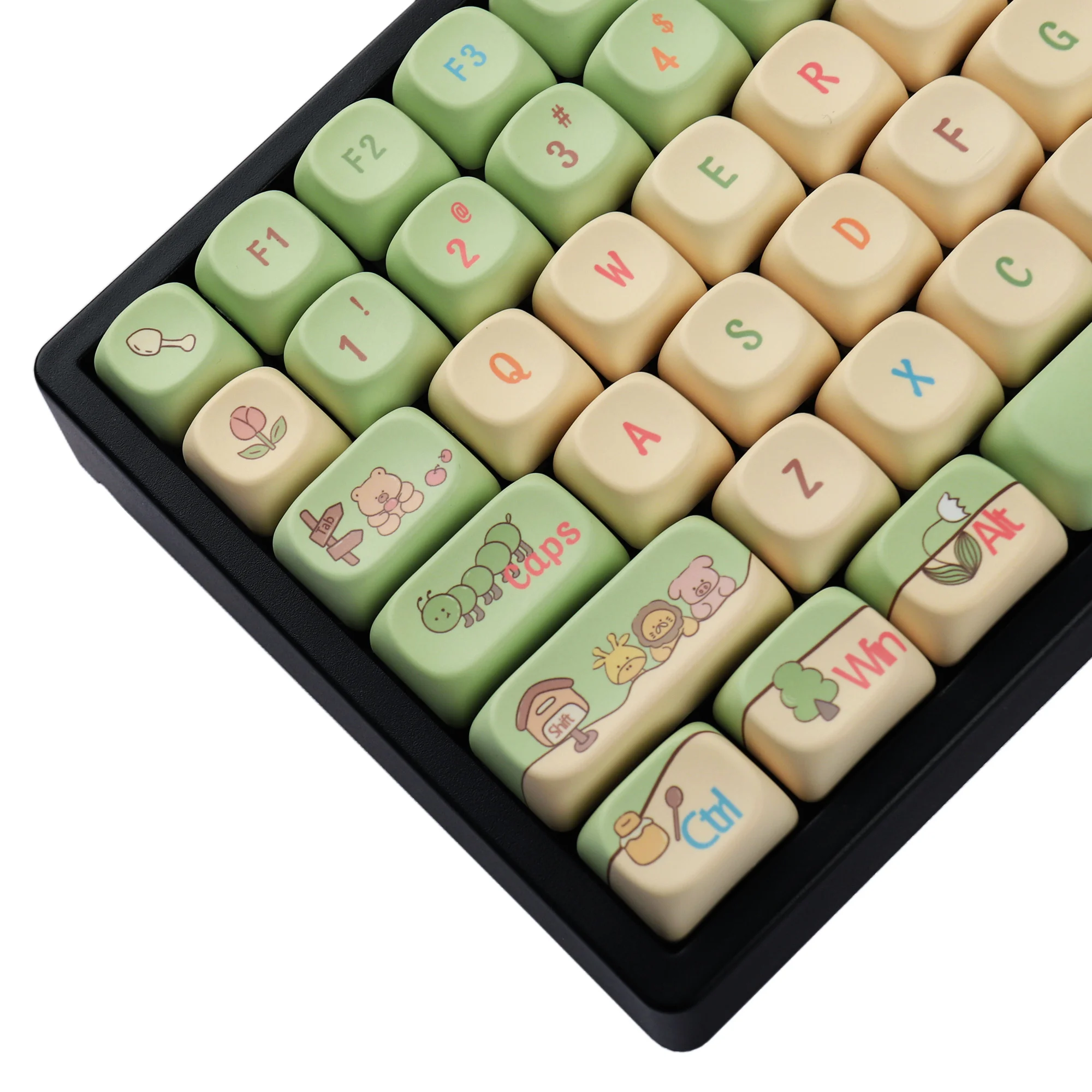 Forest Fairy Tale MOA Height 120 Keys Sublimation Keycaps