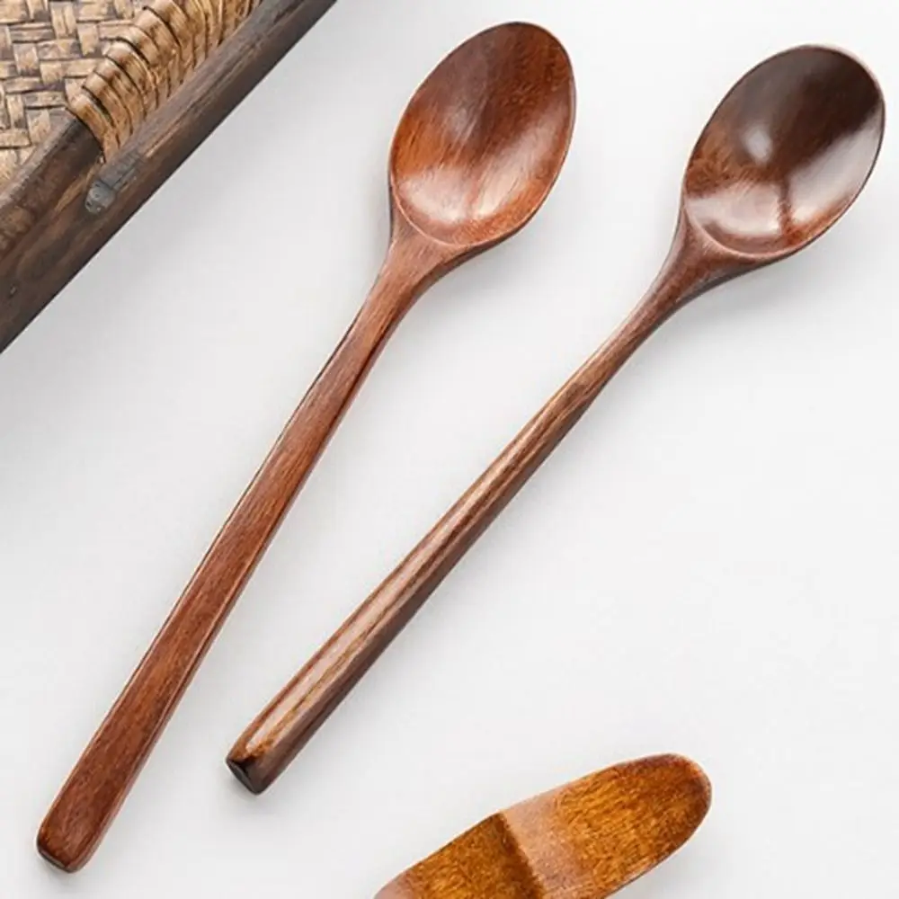 Handmade Wooden Spoon New Natural Wooden Fork Kitchen Spoon Fork Kitchen Accessories