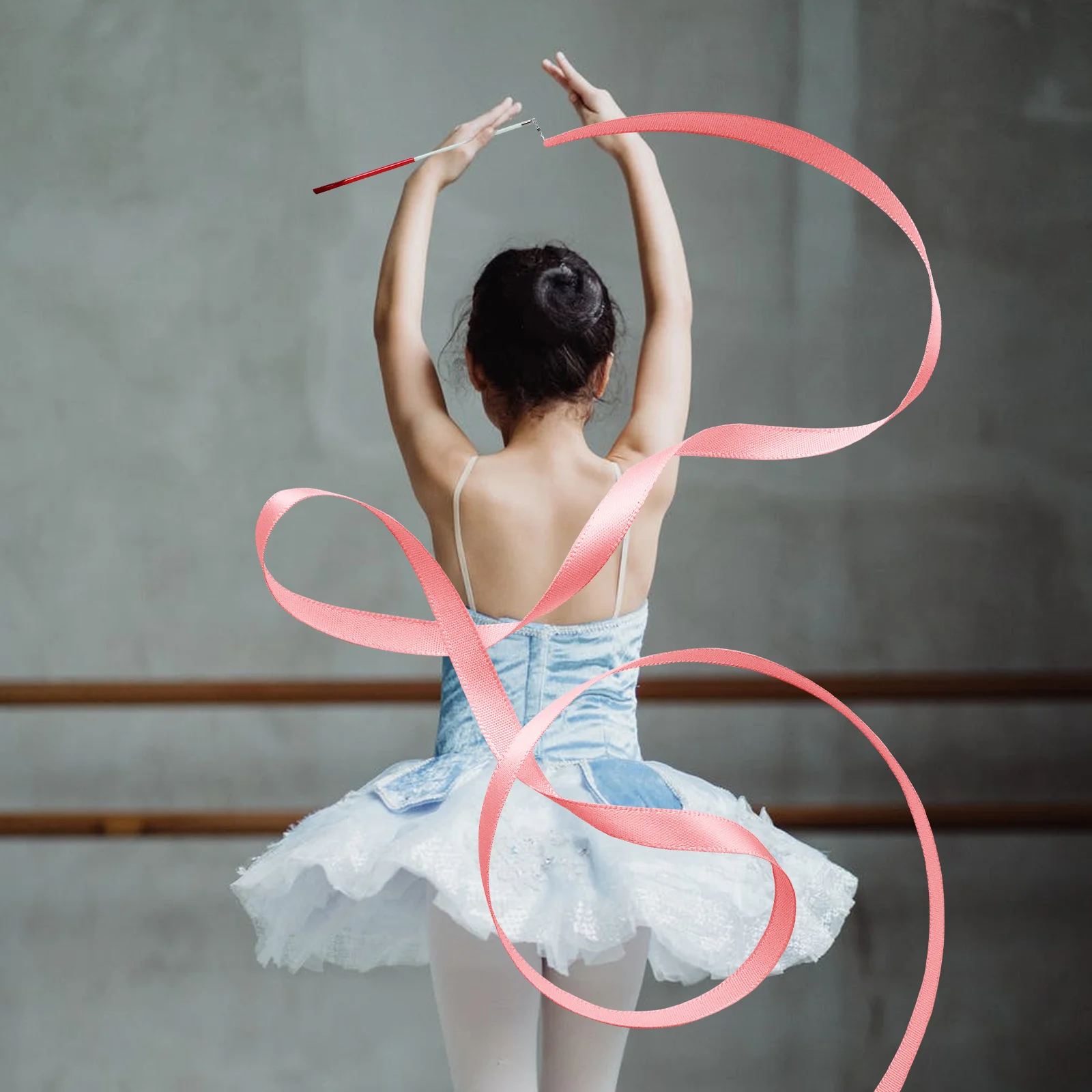 

5 Pcs Rhythm Gymnastics Ribbon Dancing Ribbons Rhythmic Dance Streamer Streamers