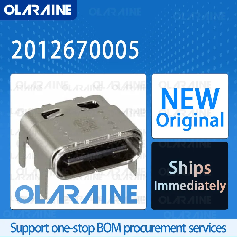 

5/10/50Pcs 2012670005 100% brand new and original IC chip USB connector 24 Contact 250 mA
