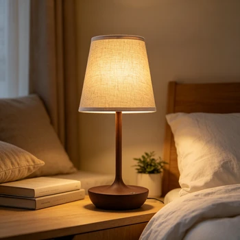 Vintage Fabric LED Table Lamp 4