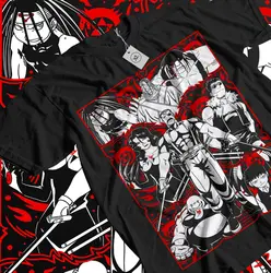 Fullmetal Alchemist Elric brothers T-shirt Brotherhood Alphonse Shirt All Size
