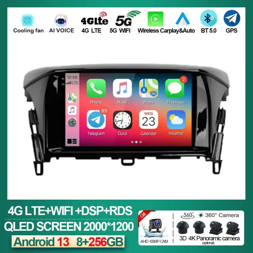 

Android 13 Car Radio For Mitsubishi Eclipse Cross 2018 - 2020 Autoradio Stereo Multimedia Navigation GPS WIFI Player No 2din BT