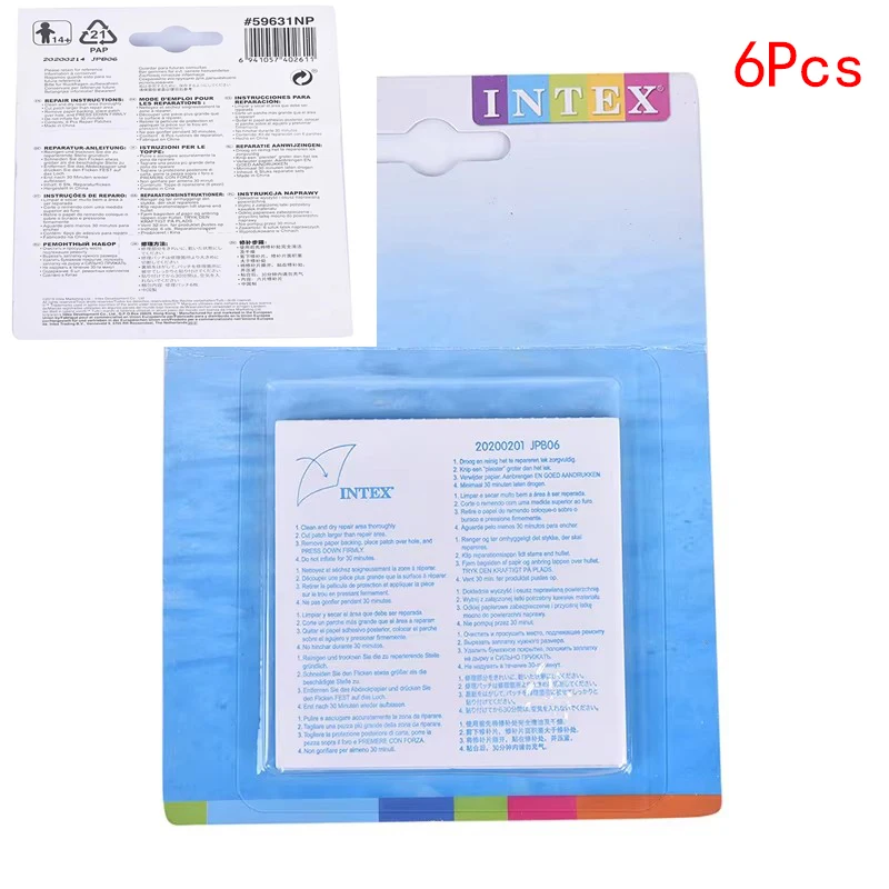 6/10Pcs 5x5cm/7x7cm Inflatable Mattress Repair Patches Boat Toys Swimming Pool Special Patch PVC Stickers