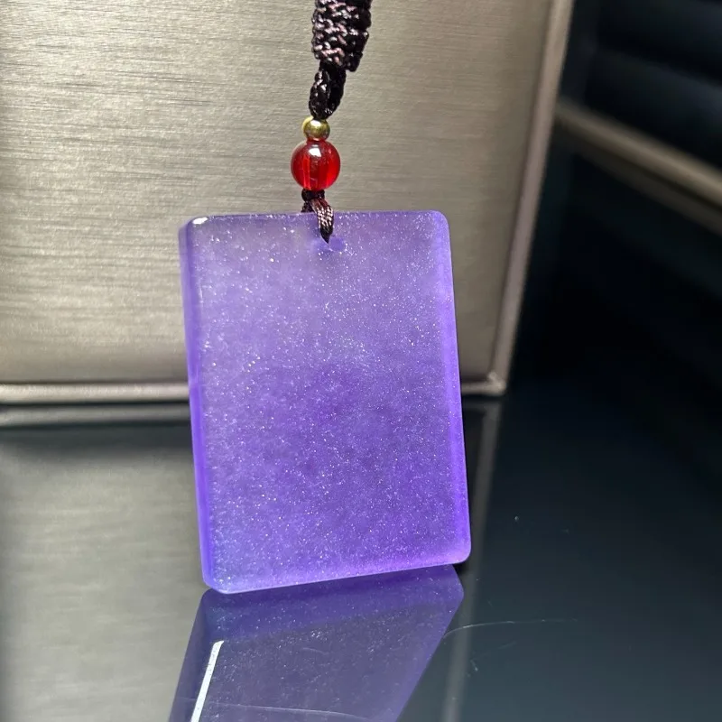 

Classic Simple Purple High Ice No Matter Brand, Unisex Pendant