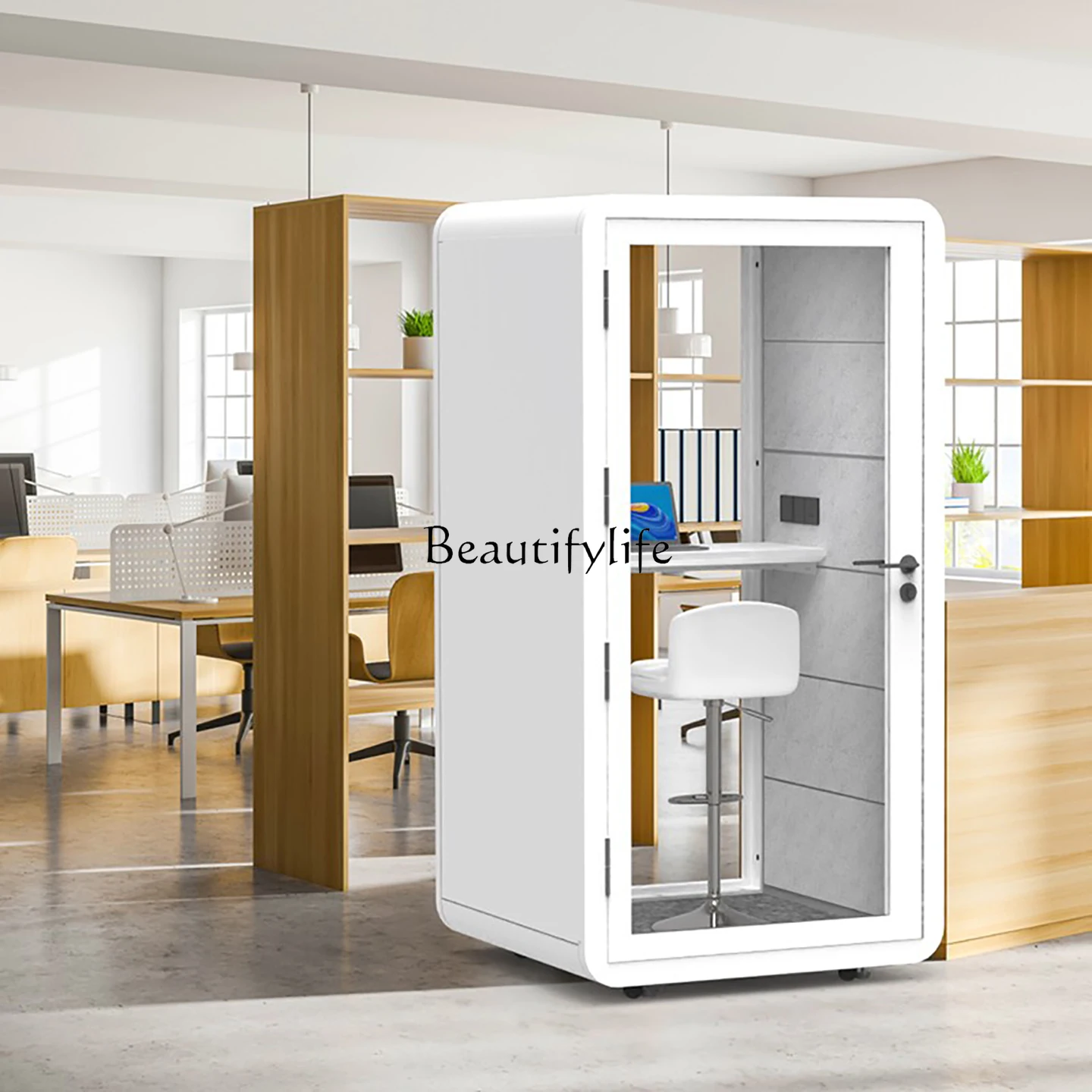 

LJY Silent warehouse Soundproof room Mobile phone booth Learning office Home soundproof cabin