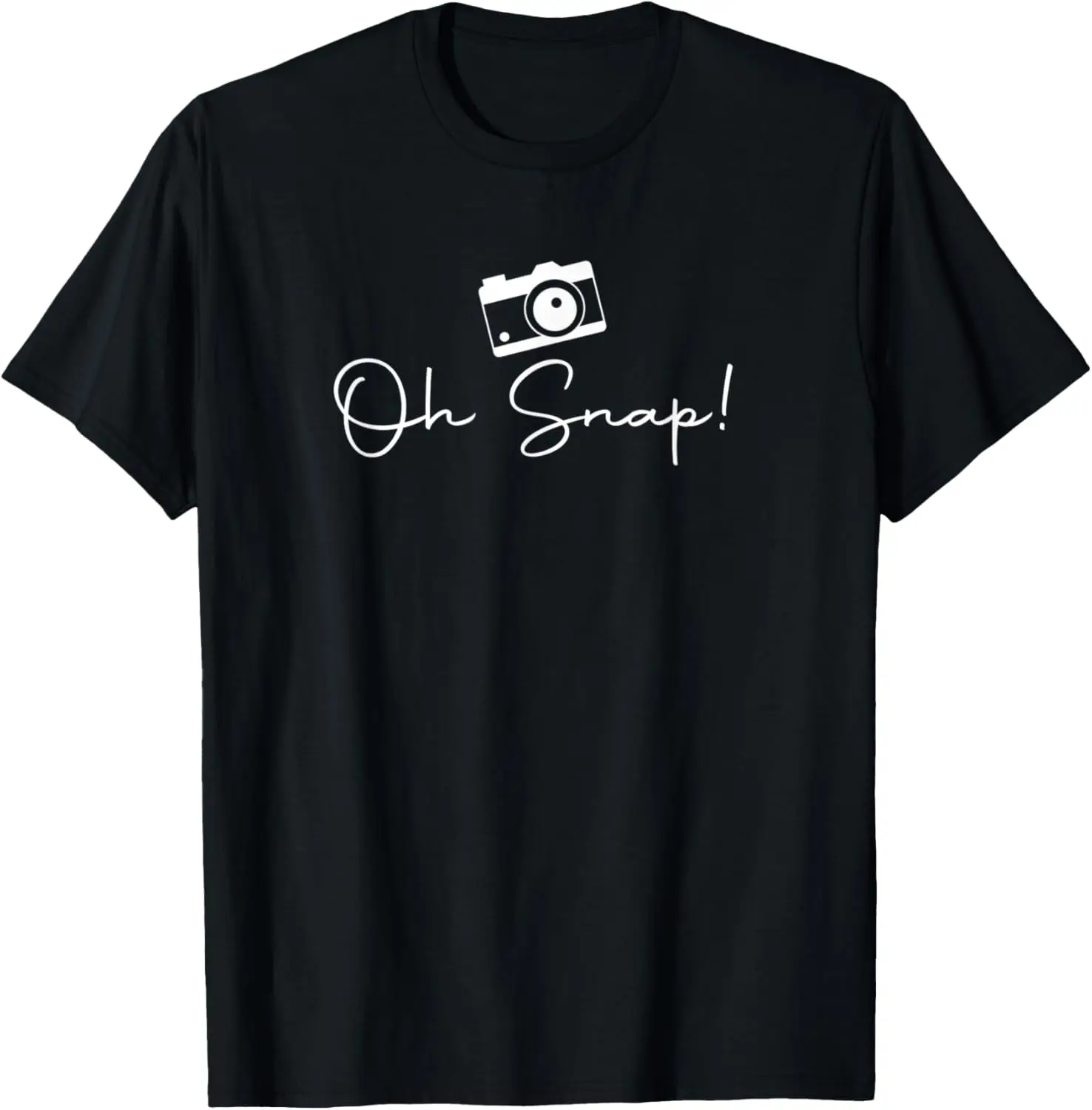 Oh Snap Camera Lover Photo Photography Photographer T-Shirt