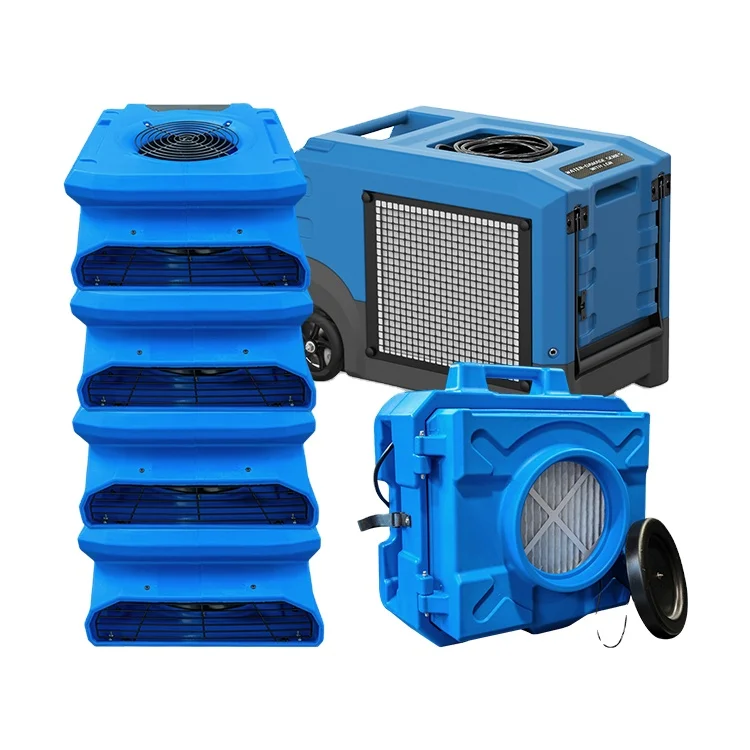 Hot-selling air cleaning equipment one-stop solution LGR water damage repair dehumidifier air purifier