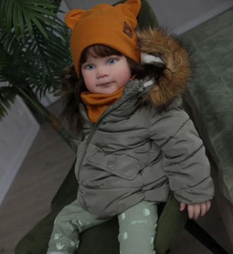 

St.Store Reborn Doll 30 inches Toddle Girl Ziva Hand-made Painted Finished