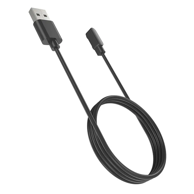 شاحن ساعة ذكية مغناطيسي حماية متعددة USB 2 Pin سلك شحن 1 متر سوار ذكي كابل شحن لـ Zeblaze Vibe 7 Pro