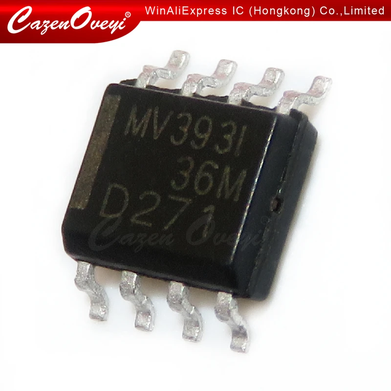 10pcs/lot LMV393 LMV393IDR MV393I sop-8 In Stock