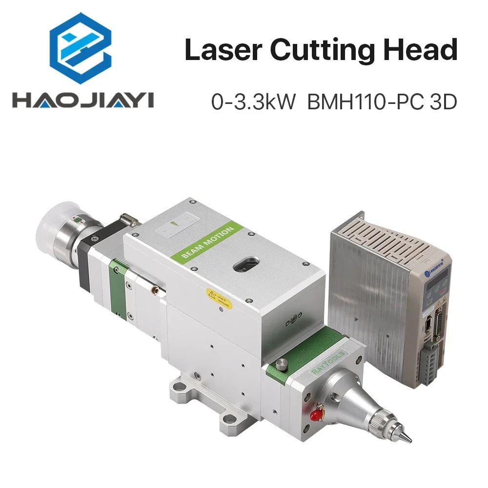 

Original Raytools BMH110 Laser 3D Cutting Head 3.3kW FL155/200mm for 3D Fiber Laser Cutting Machine