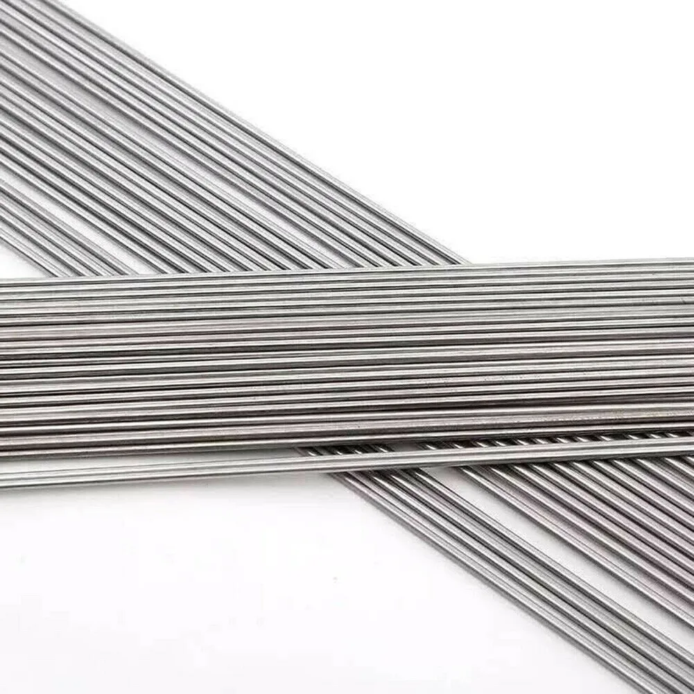 ลวดเชื่อมอลูมิเนียม 50 ชิ้นน้ําหนักเบาขนาดเล็กแท่งเชื่อมลวด Brazing จุดหลอมเหลวต่ําต่ําอุณหภูมิต่ํา