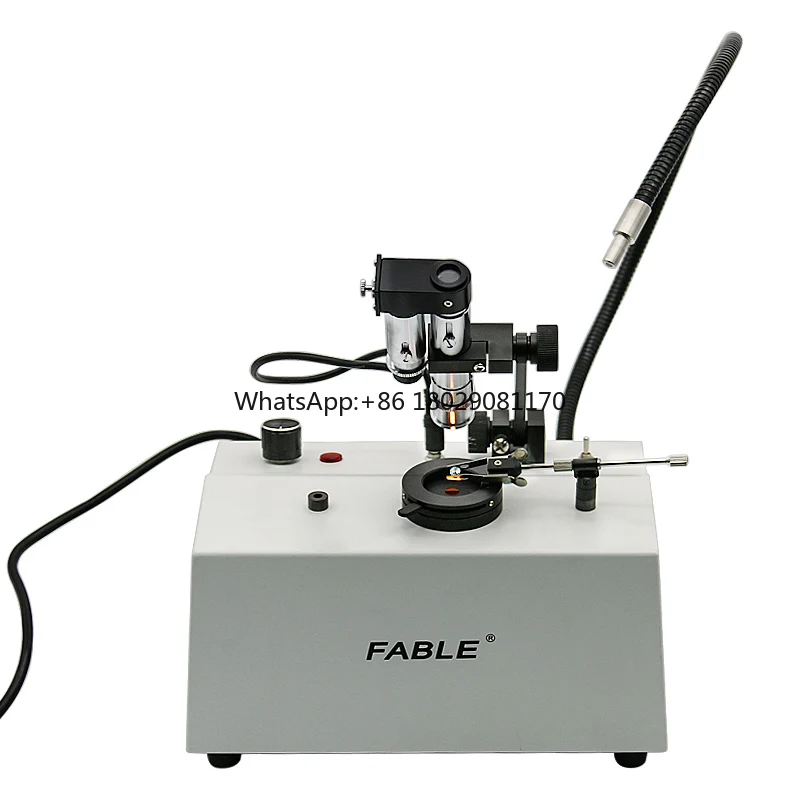 Prism Spectroscope With Directly Readable Wavelength Scale (400-700nm) Slit Gemstone Spectrometer Gemological Testing Tools