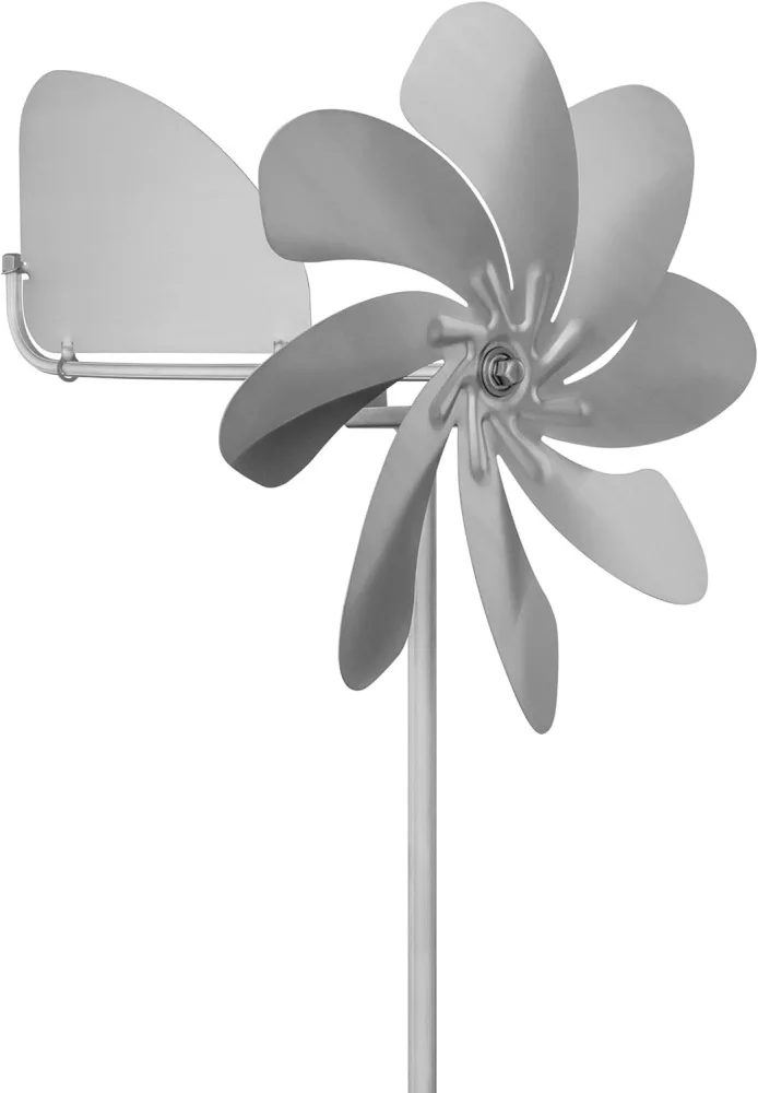 Yard Windmill 360 Degree Rotation Heavy Duty Windmill Outdoor Wind Catcher Garden Sculptures Stainless Steel Windmills Catchers