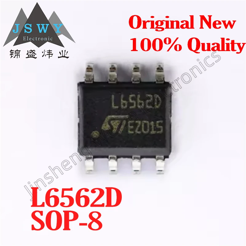 

(20/50 pieces) L6562D L6562 SOP-8/Power Factor Correction Chip/Original/In Stock/Fast Delivery