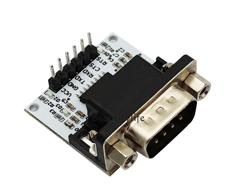 

RS232 to TTL converter, male and female SP3232 serial port module, industrial grade brush board