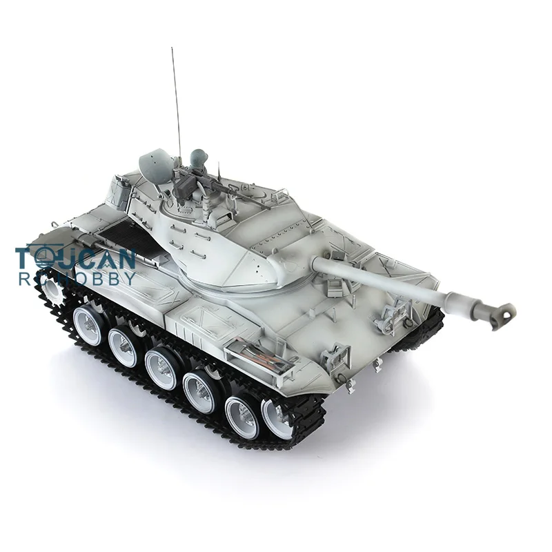 HENG LONG 1/16 7,0 FPV-Kamera, maßgeschneiderter Walker Bulldog RTR RC Panzer 3839, Metallräder, Spann-Infrarot-Kampfgenerator TH17338